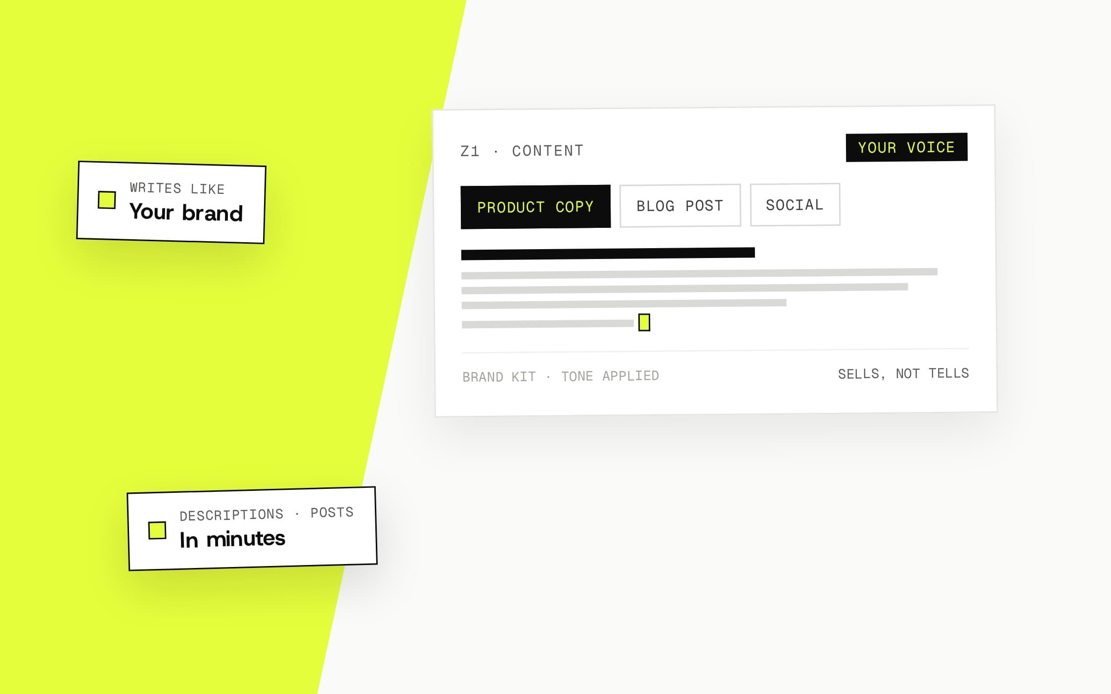 AI Storefront Builder — Content Creation