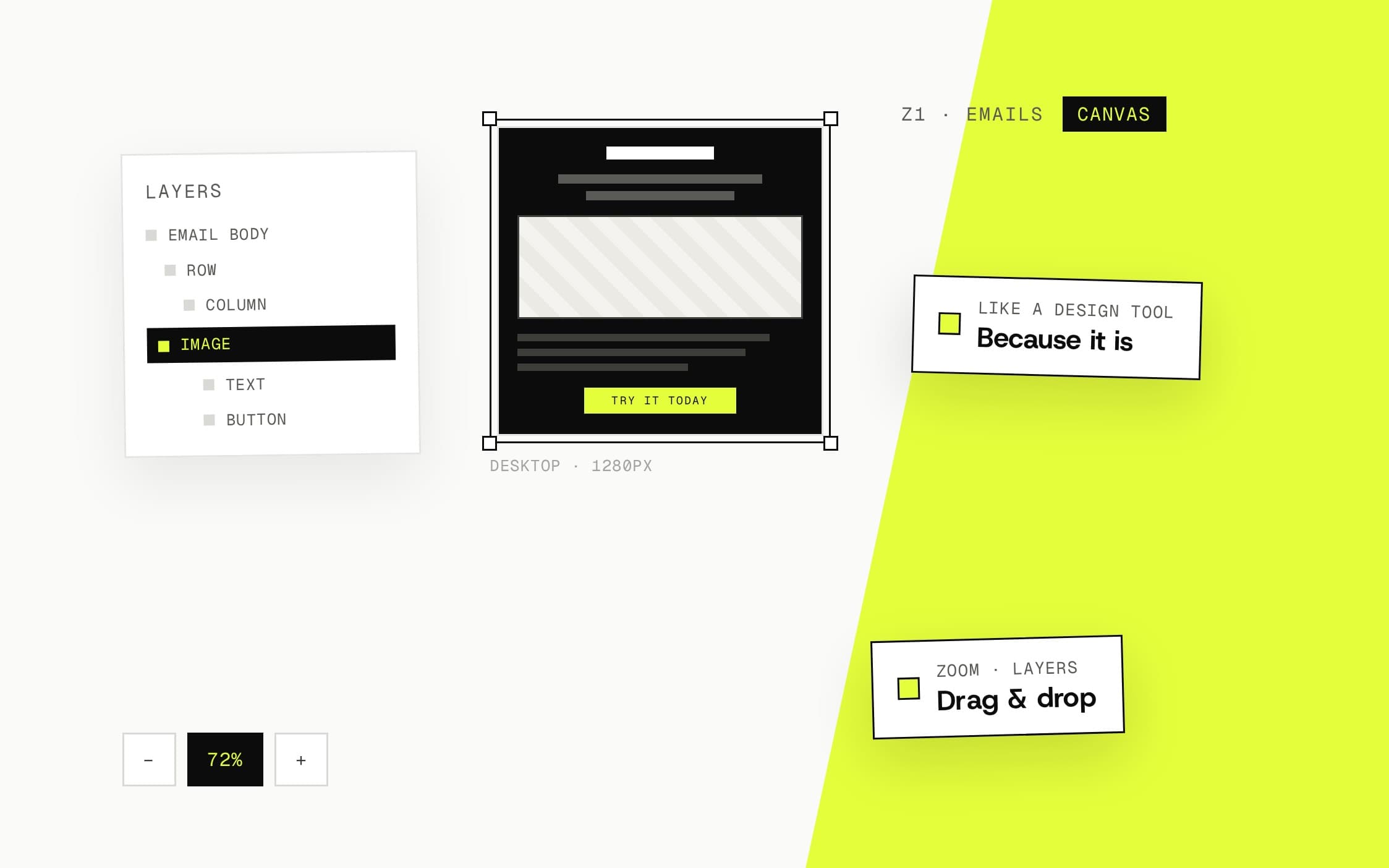 Emails, popups & storefronts too