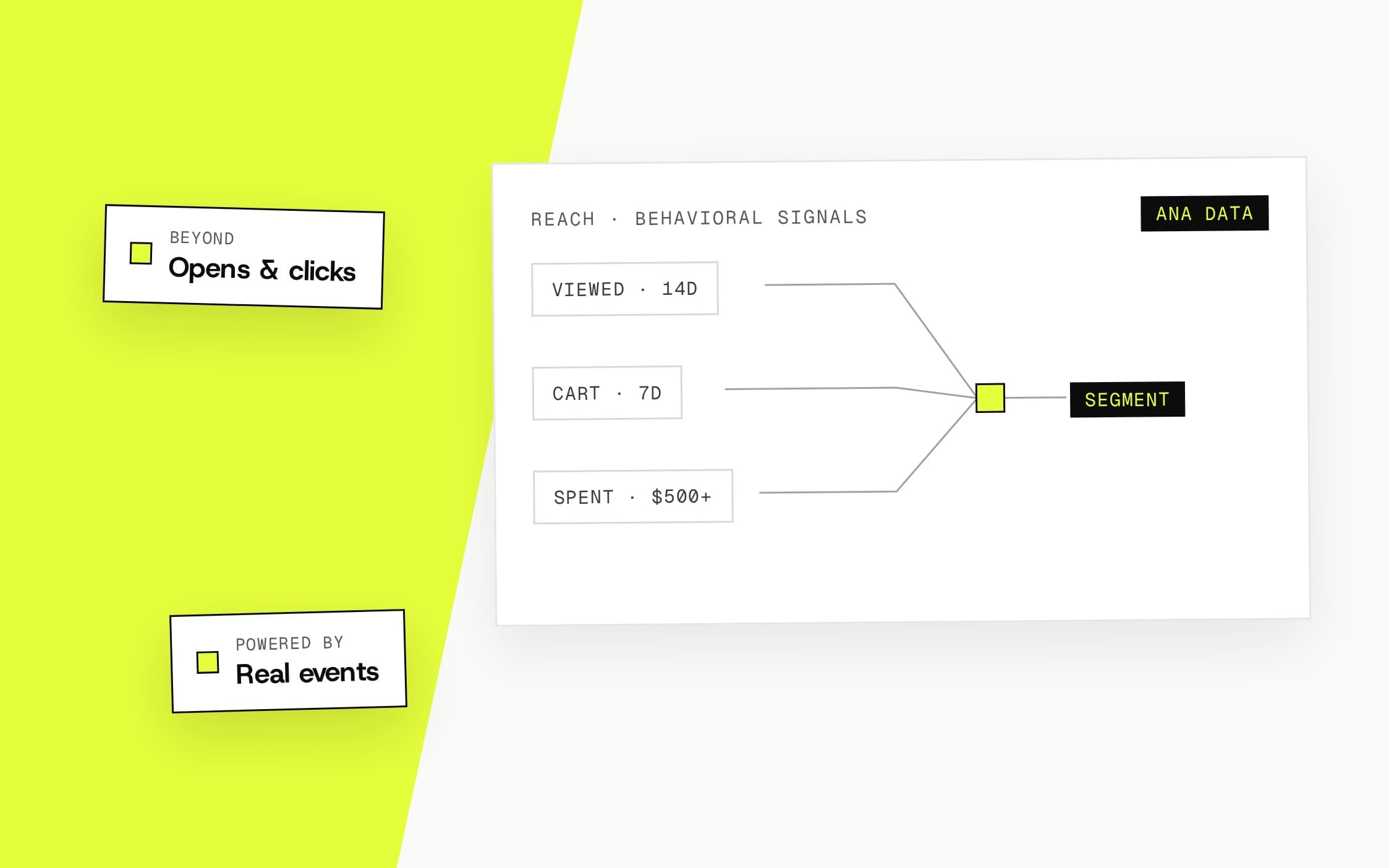 Lists & Segments — Real Behavioral Signals