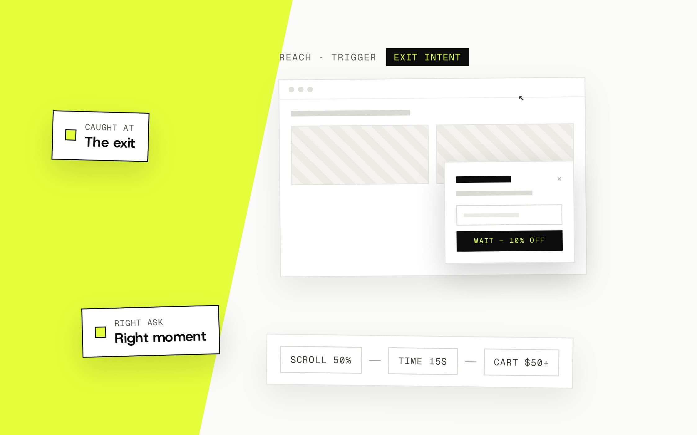 Popups & Forms — Exit-Intent & Triggers