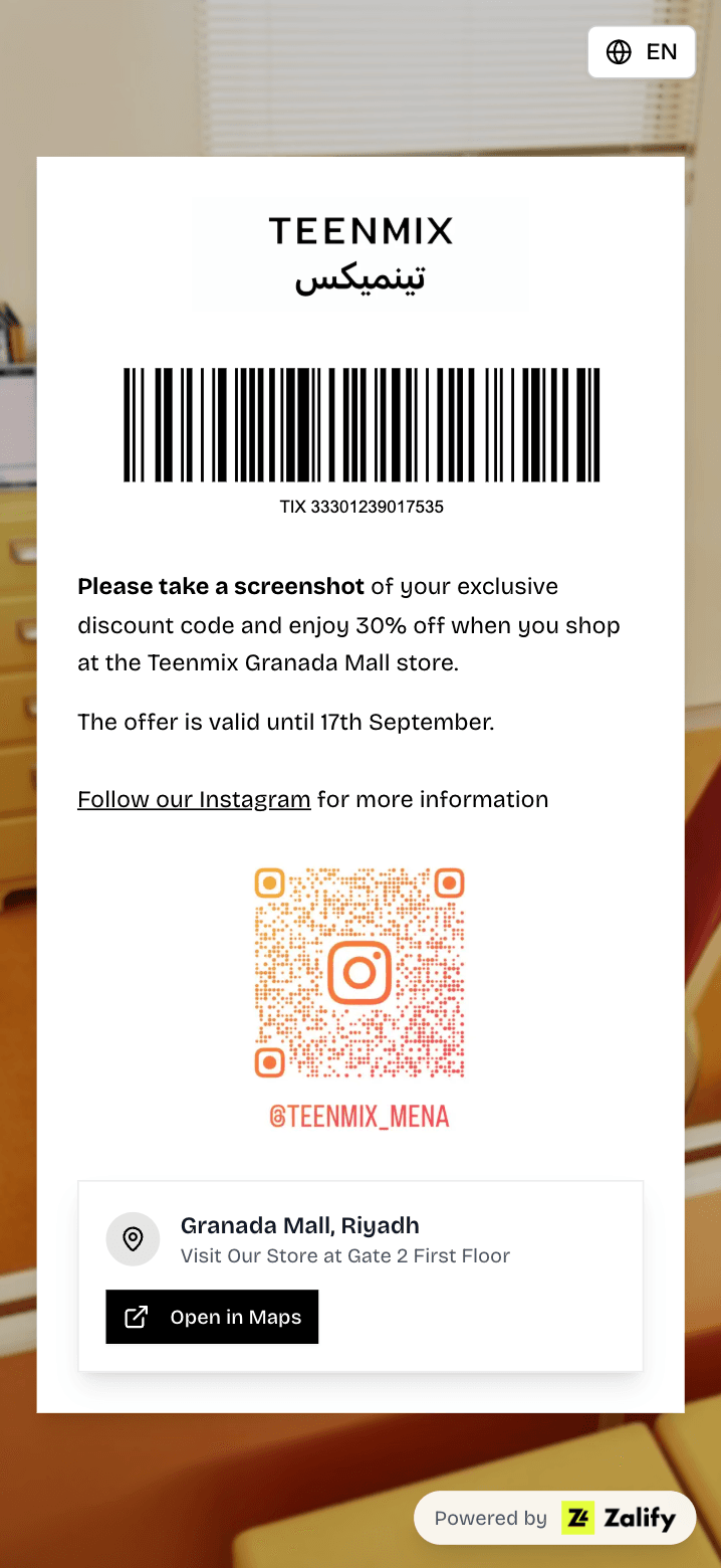 Teenmix 多渠道零售