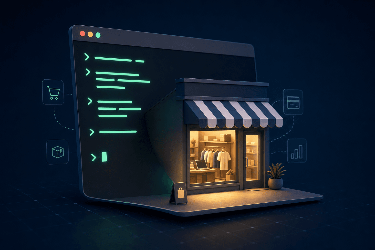 Launch a storefront from your terminal